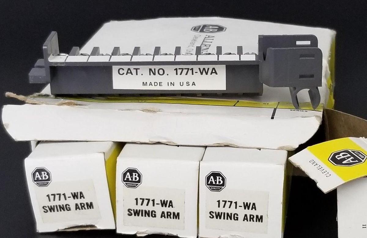 Used LOT OF 4 NEW ALLEN BRADLEY 1771-WA SWING ARMS 1771WA