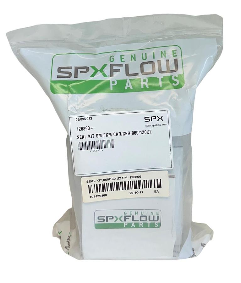 Used NEW SPX FLOW 126890+ SEAL KIT SM FKM CAR/CER 060/130U2 U2 SINGLE MECHANICAL NSMP