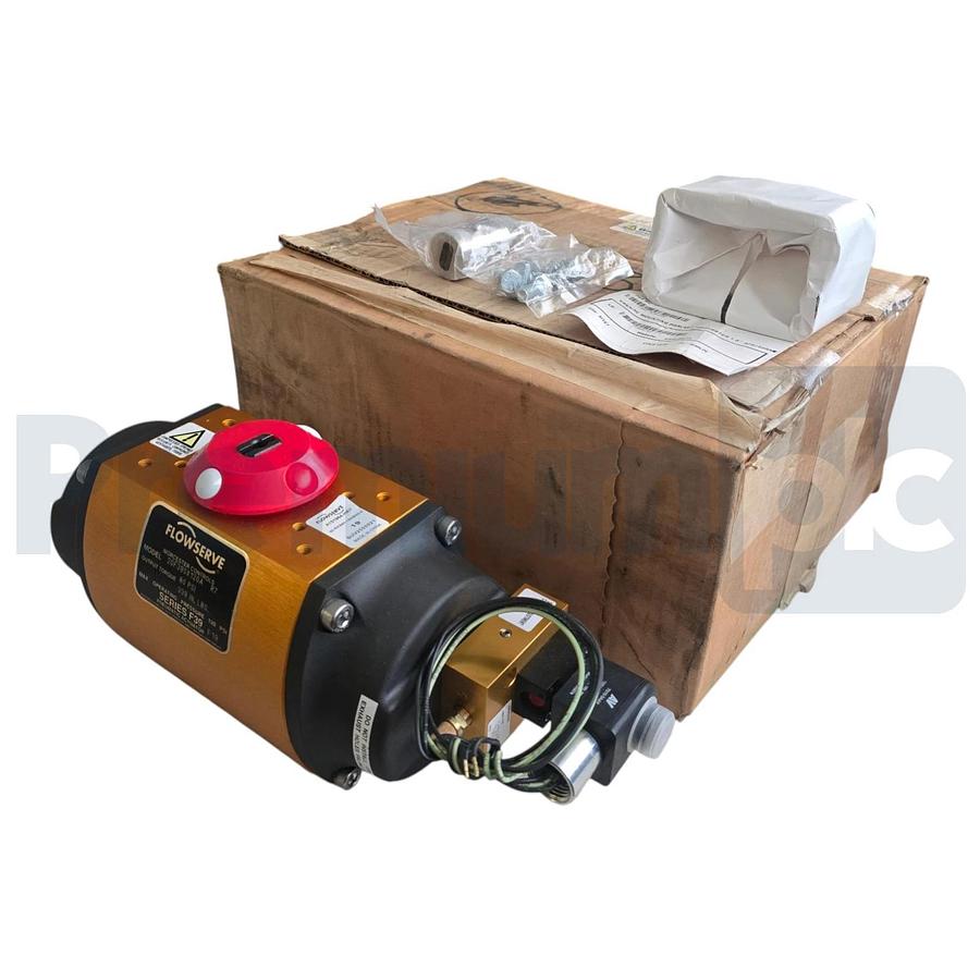 Flowserve Worcester 20F39SX120A R7 | F39 Pneumatic Actuator 339 In-Lbs w/Accs.