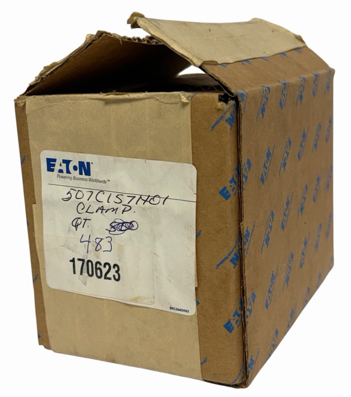 Used LOT OF 483 NEW EATON 507C157H01 REPLACEMENT CLAMPS