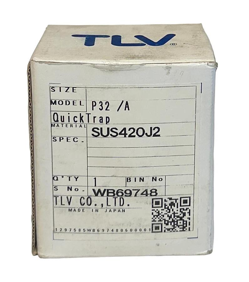 TLV P32/A / P32A QuickTrap STEAM TRAP STAINLESS SUS420J2 NSMP