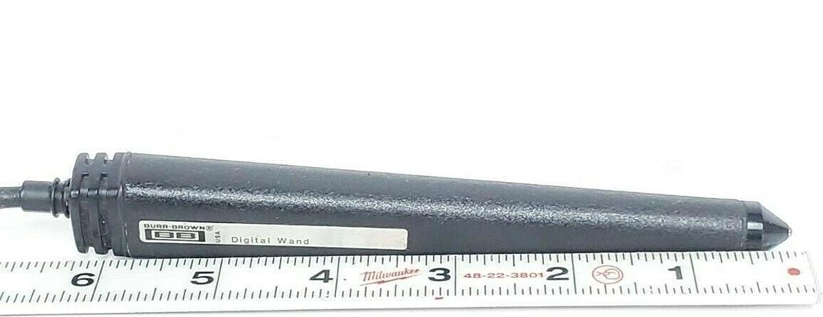 Used LOT OF 2 BURR-BROWN DIGITAL WANDS EMULATION 9 PIN 8' FT CORD