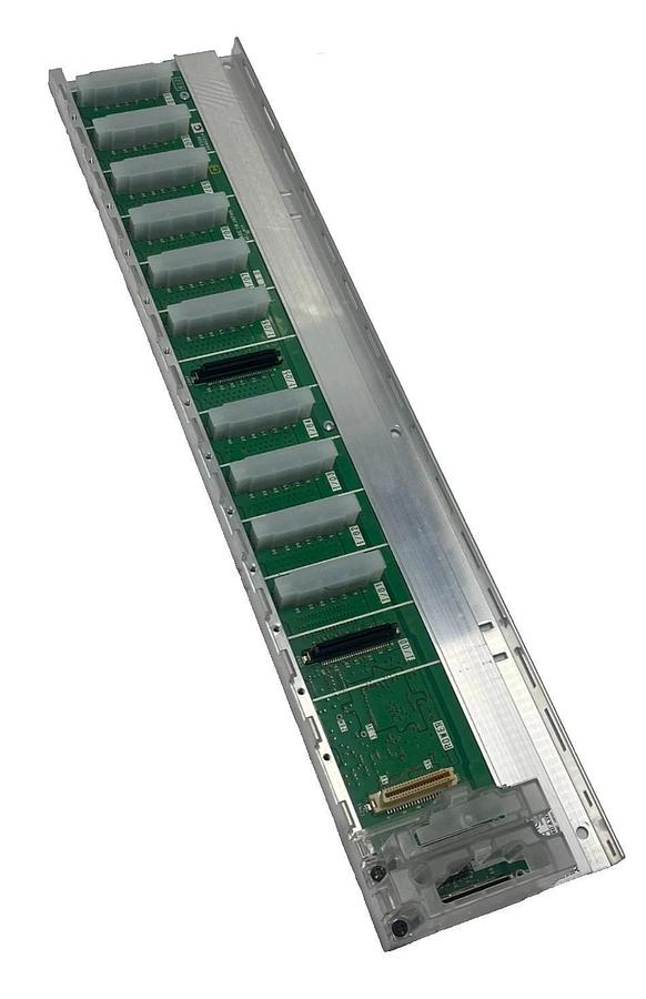 Used MITSUBISHI Q612B Base Chassis 12 Slot Rack Q Series PLC Melsec Q612B