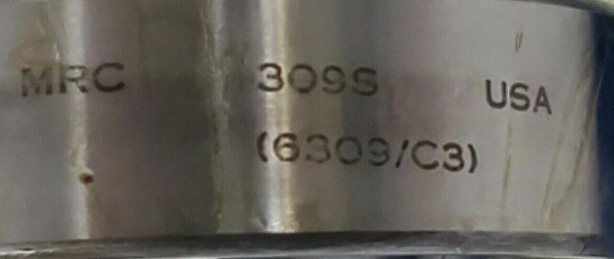 Used NIB SKF MRC 6309/C3 SINGLE-ROW RADIAL DEEP GROOVE BEARING