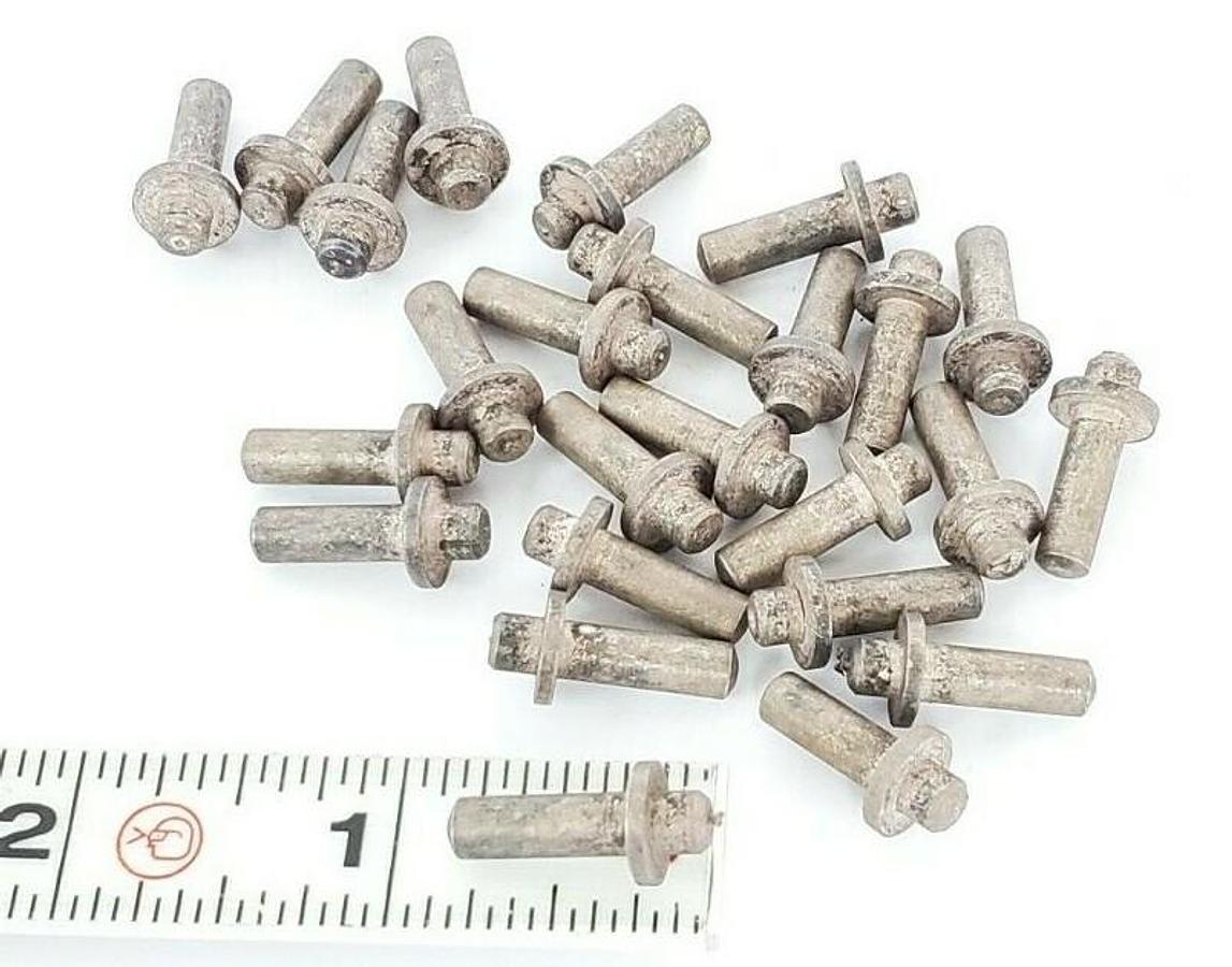 Used LOT OF 25 GENERAL ELECTRIC 6248887-P2 STATIONARY CONTACT PINS 6248887P2