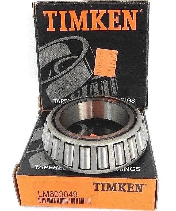 Used LOT OF 2 NIB TIMKEN LM603049 BEARINGS TAPERED ROLLER 1.7812IN-BORE .7812IN-W