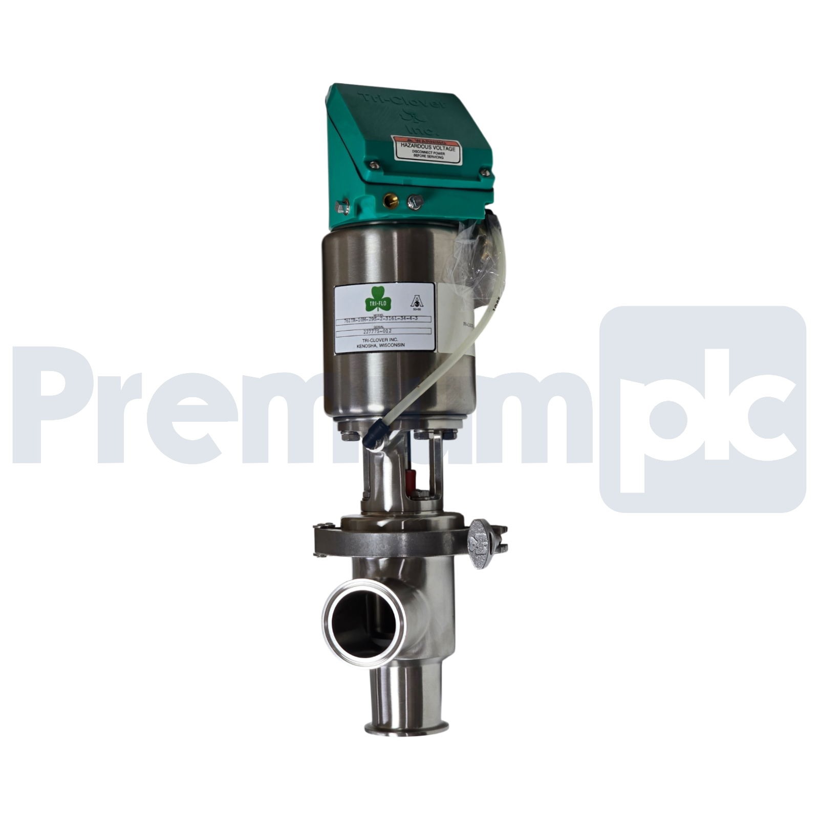 Used Alfa Laval Tri-Clover 761TR 2" SS Air Seat Valve 761TR-10M-29S-2-316L-34-4-3 NEW