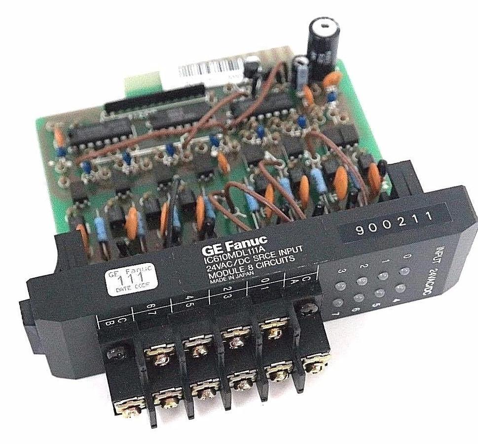 NIB GE FANUC IC610MDL111A, 24VAC/DC SOURCE INPUT MODULE