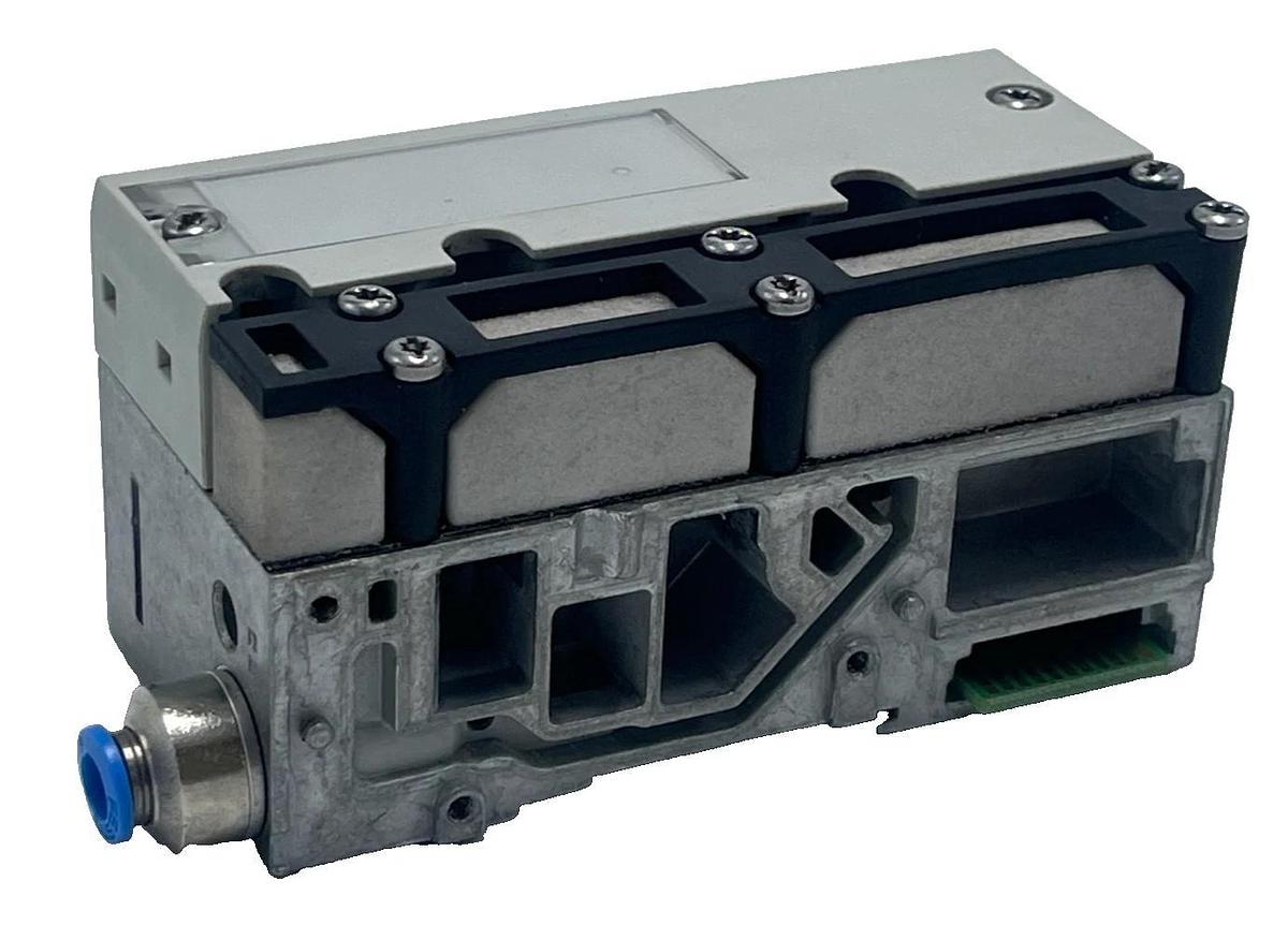 Used Festo VMPA1-FB-EPLM-GU End Plate 552288 REV 04 for MPA Valve Terminal Manifold