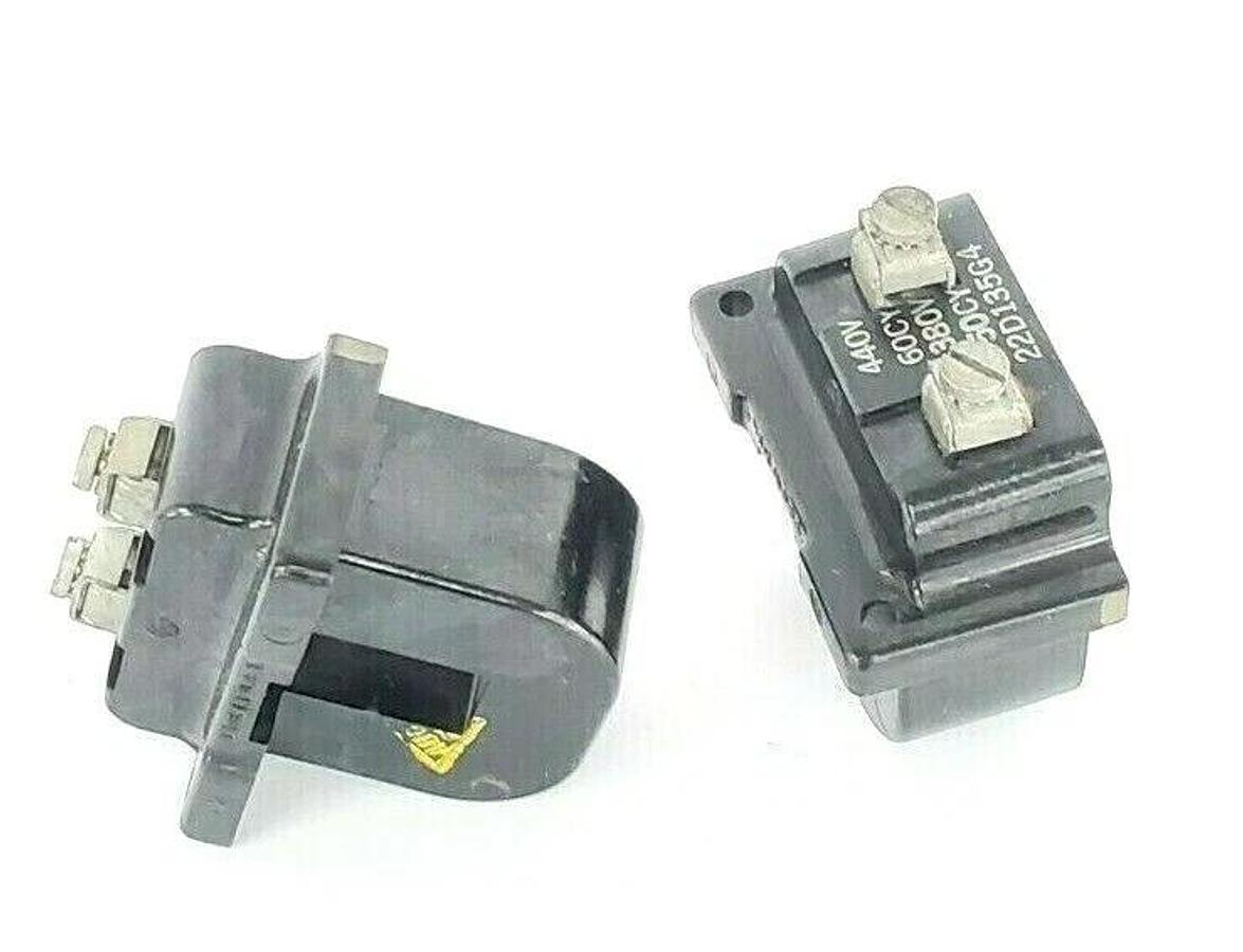 Used LOT OF 2 GENERAL ELECTRIC 22D135G4 COILS 440V 60CY 380V 50CY