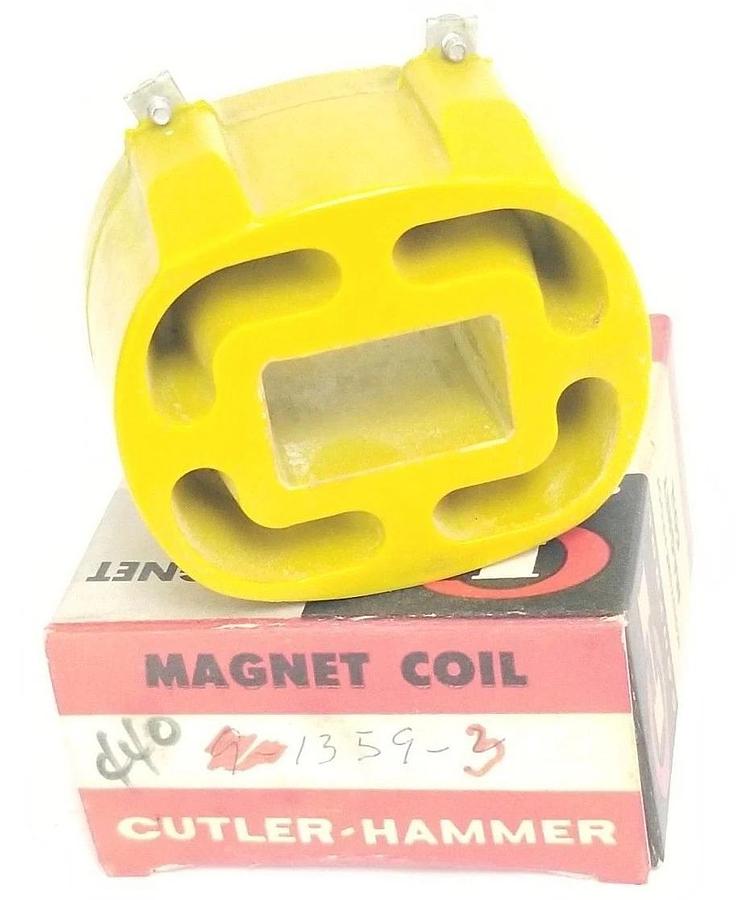 Used CUTLER-HAMMER 1359-3 MAGNET COIL 440V, 60CY, 13593