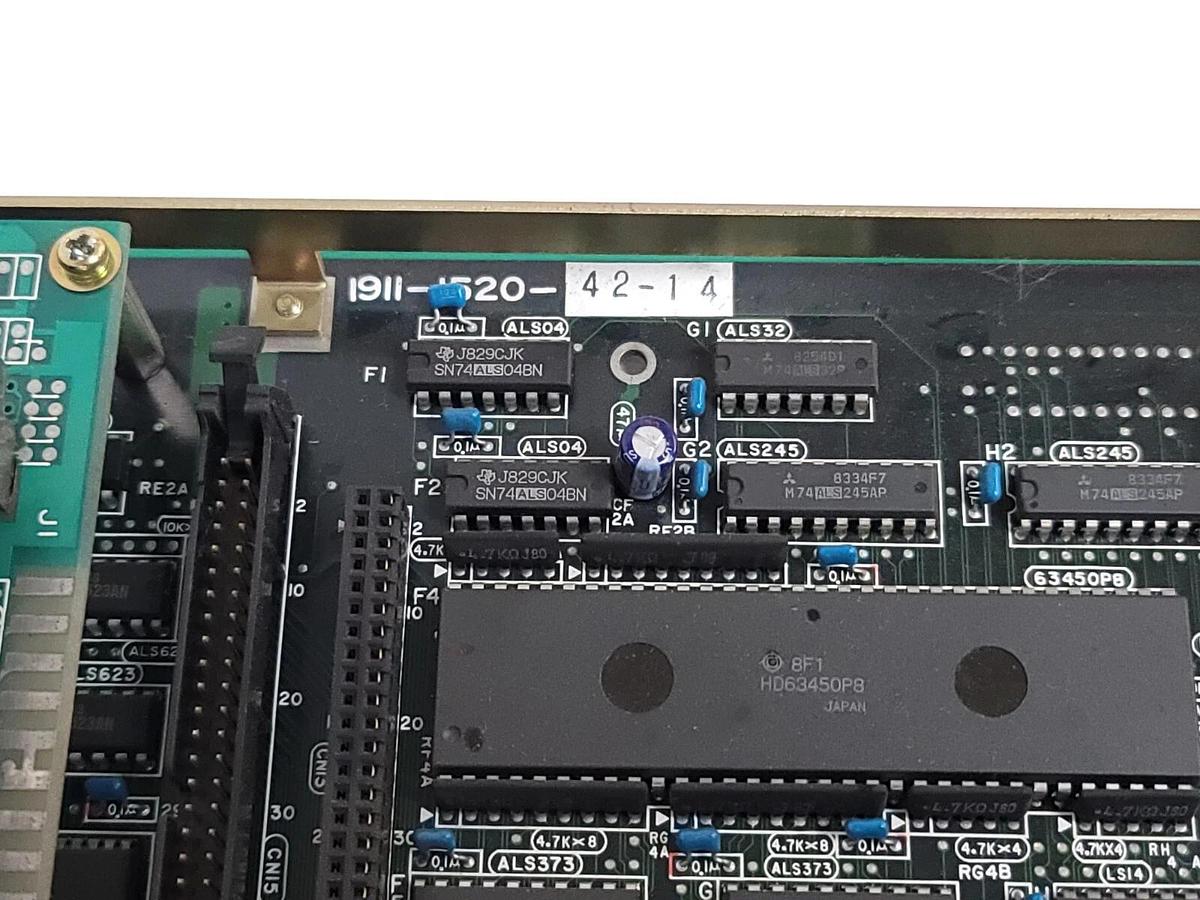 Used OKUMA E4809-045-091-E OPUS 5000 MAIN BOARD W/ E0227-702-008 BUBBLE MEMORY