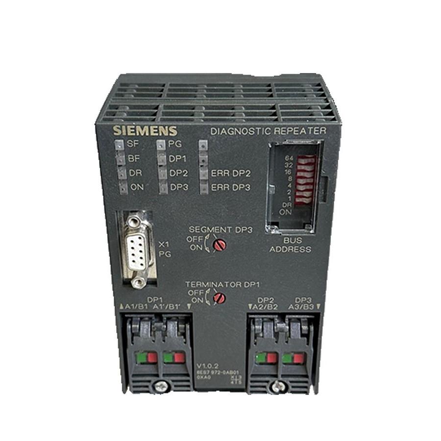 Used SIEMENS 6ES7 972-0AB01-0XA0 / 6ES79720AB010XA0 SIMATIC S7 DIAGNOSTIC REPEATER *