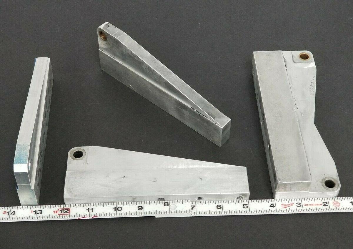 Used LOT OF 5 GENERIC GGG2-4C1 RPR ALUMINUM MOUNTING ARMS GGG24C1