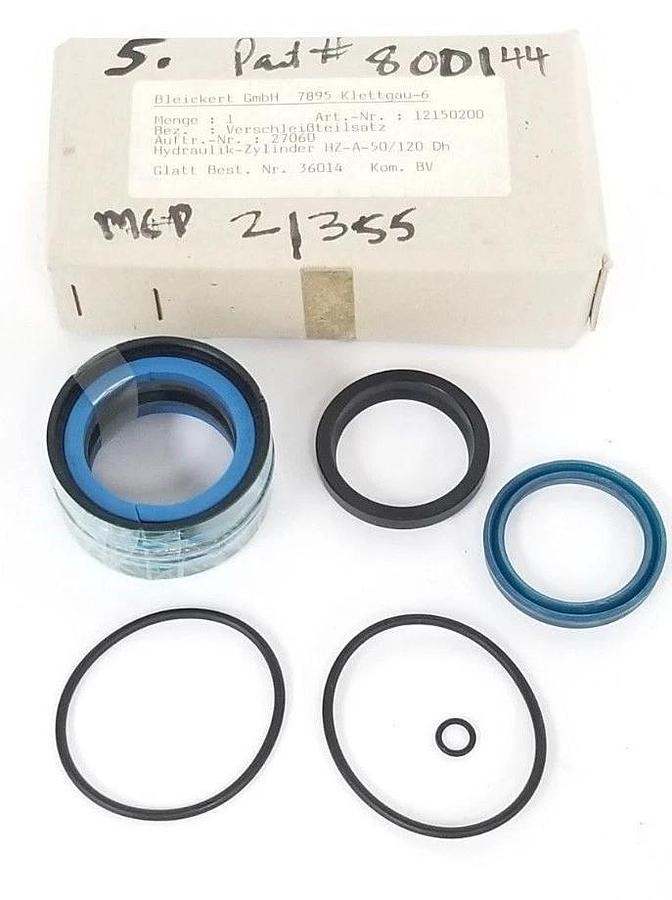 NIB BLEICKERT 12150200 HYDRAULIC CYILINDER KIT 27060, HZ-A-50/120 DH, 36014