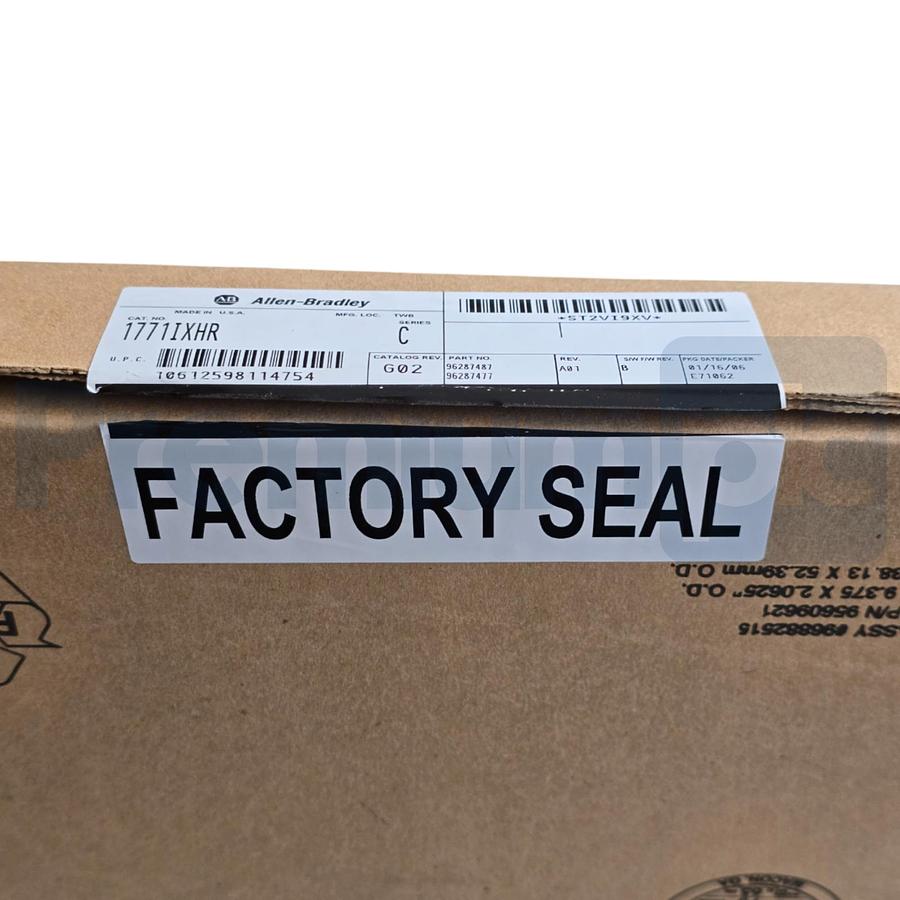 Used ALLEN BRADLEY 1771-IXHR /C THERMOCOUPLE/Mv INPUT MODULE REV. G02 1771IXHR NSMP