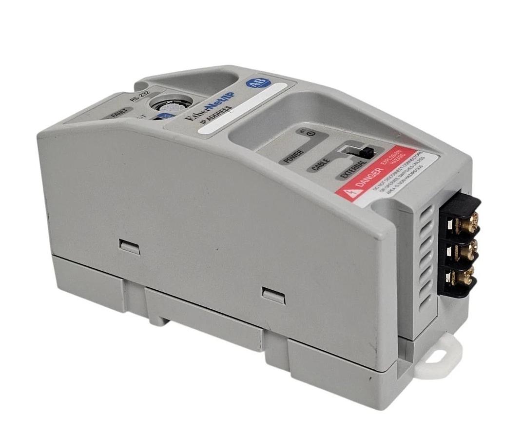 Used Allen Bradley 1761-NET-ENIW /D MicroLogix Series EtherNet/IP Interface Module