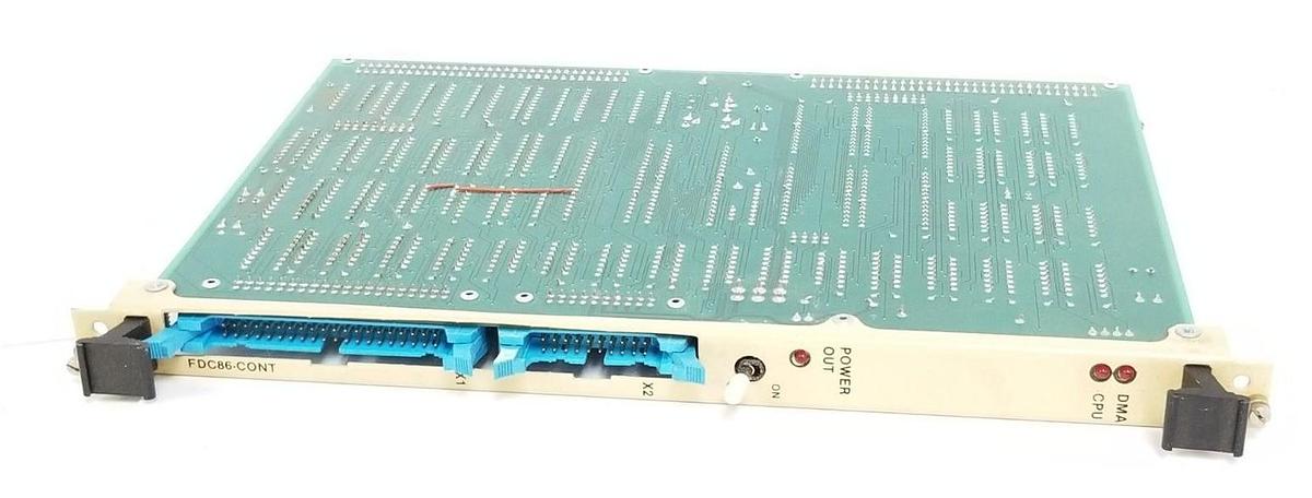 Used ABB / STROMBERG FDC86-CONT FLOPPY DISK CONTROLLER 57770163 5761168-5C MT746