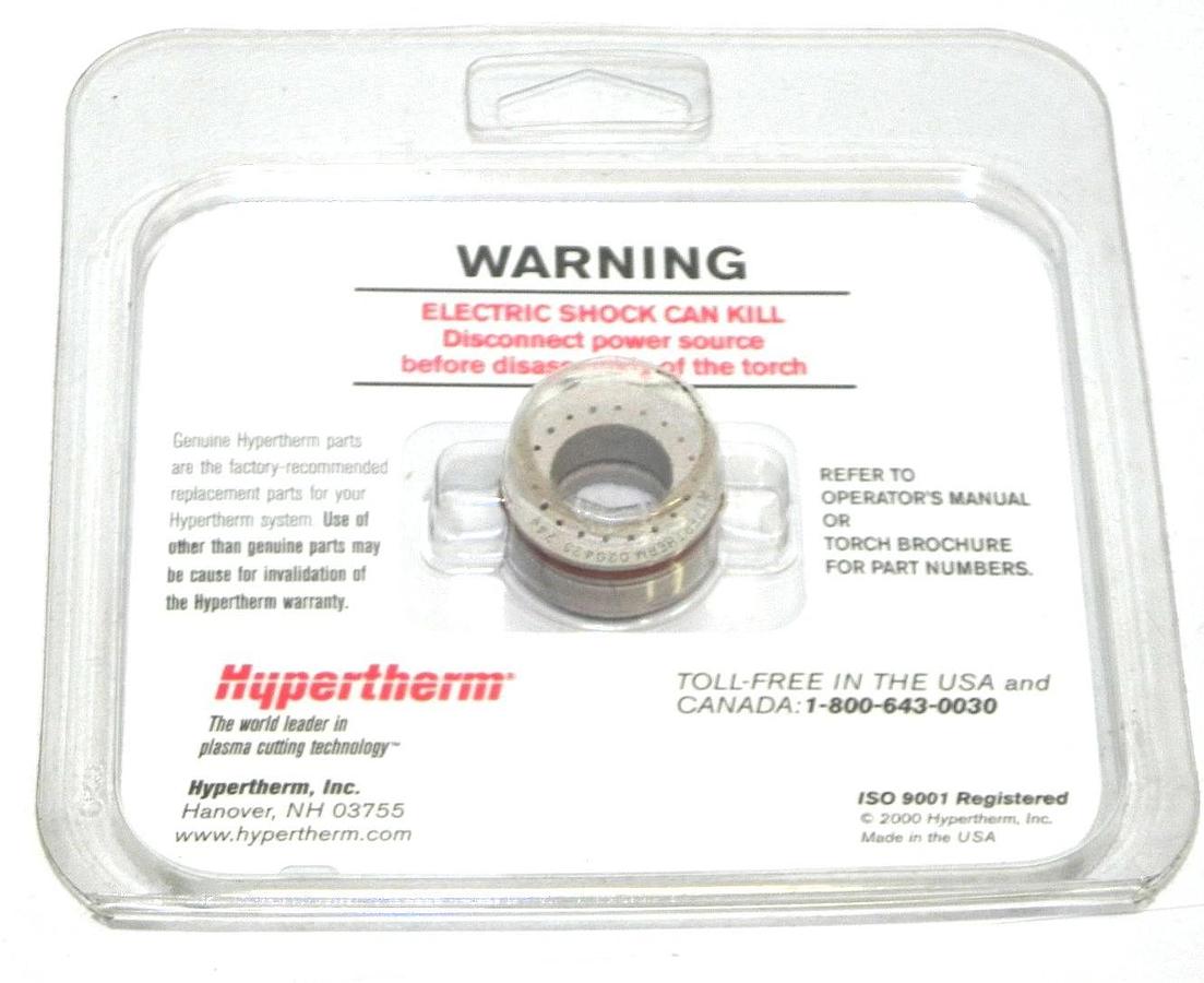 Used NEW HYPERTHERM 020425 SWIRL RING MAX 200