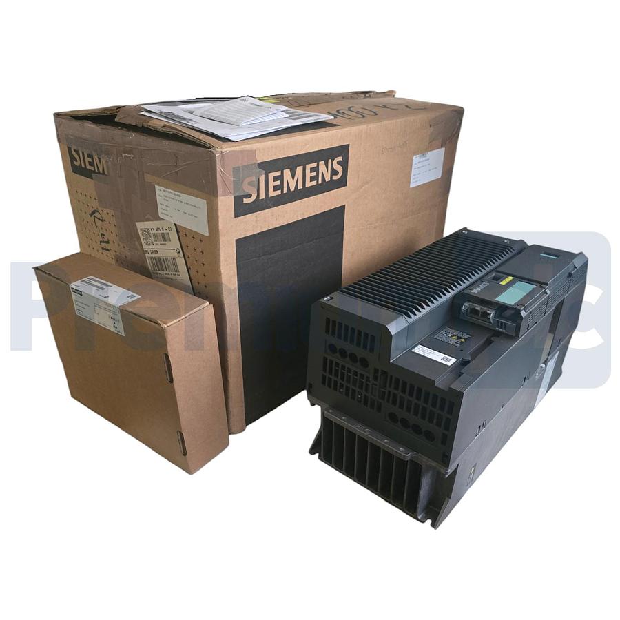 Used Siemens 6SL3210-1KE27-0AF1 Sinamics G120C Power Module 3Ph 37kW 50HP NSMP (read)