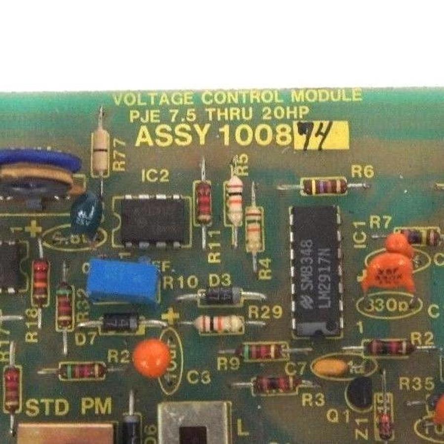 Used ASEA BROWN BOVERI PARAMETRICS 100874 VOLTAGE CONTROL MODULE (FOR PARTS)