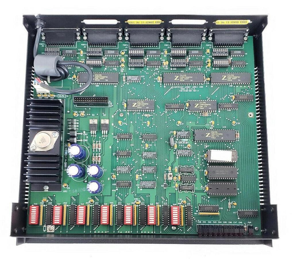 Used BLACK BOX TL160A-R2 BUFFERED DATA BROADCAST UNIT TL160AR2 (MISSING PARTS)