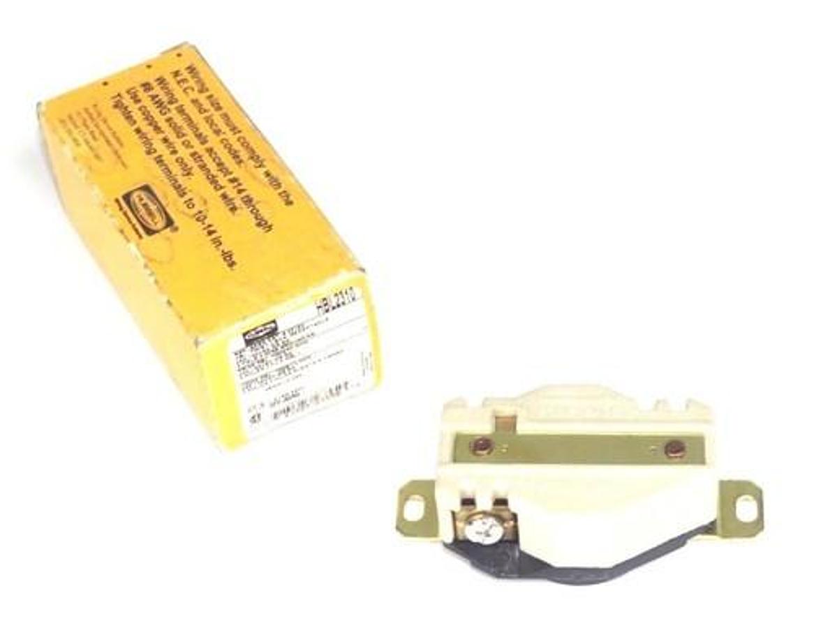NIB HUBBELL HBL2310 TWIST-LOCK RECEPTACLE 20A 125V 2POLE 3WIRE GROUNDING