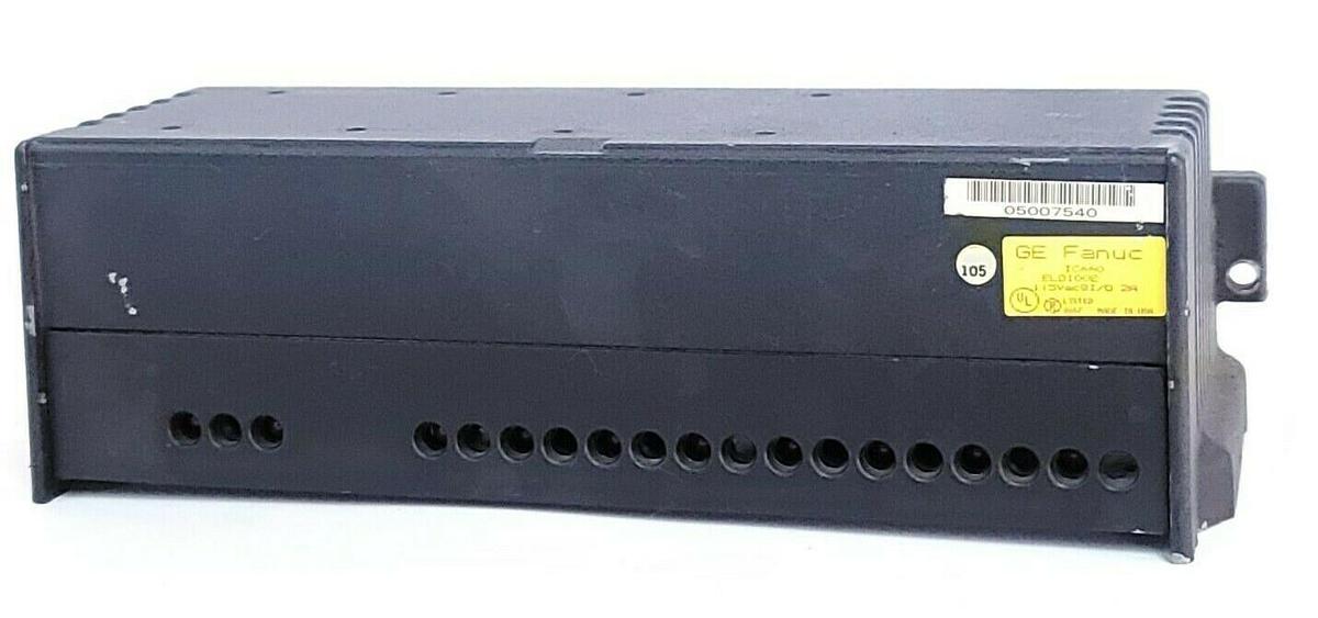 Used GE FANUC IC660ELD100E ELECTRONIC ASSEMBLY FOR GENIUS I/O BLOCK 115 VAC 2A