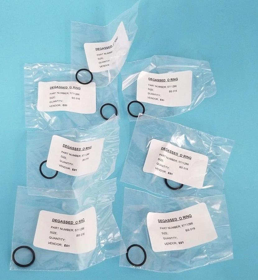 Used LOT OF 7 NEW MICROMASS 5711266 O-RING BS016 VITON KIT MKII