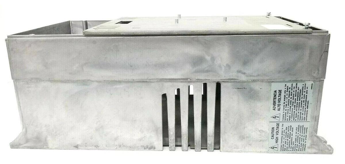 Used BALDOR DRIVES CAT. NO. VS1SP420-1B DRIVE HOUSING IN2018A10 H2 (HOUSING ONLY)