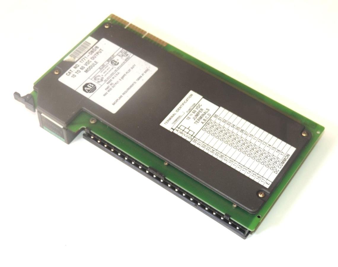 Used ALLEN BRADLEY 1771-IBD SERIES B INPUT MODULE P/N: 96134472, 1771-IBD/B