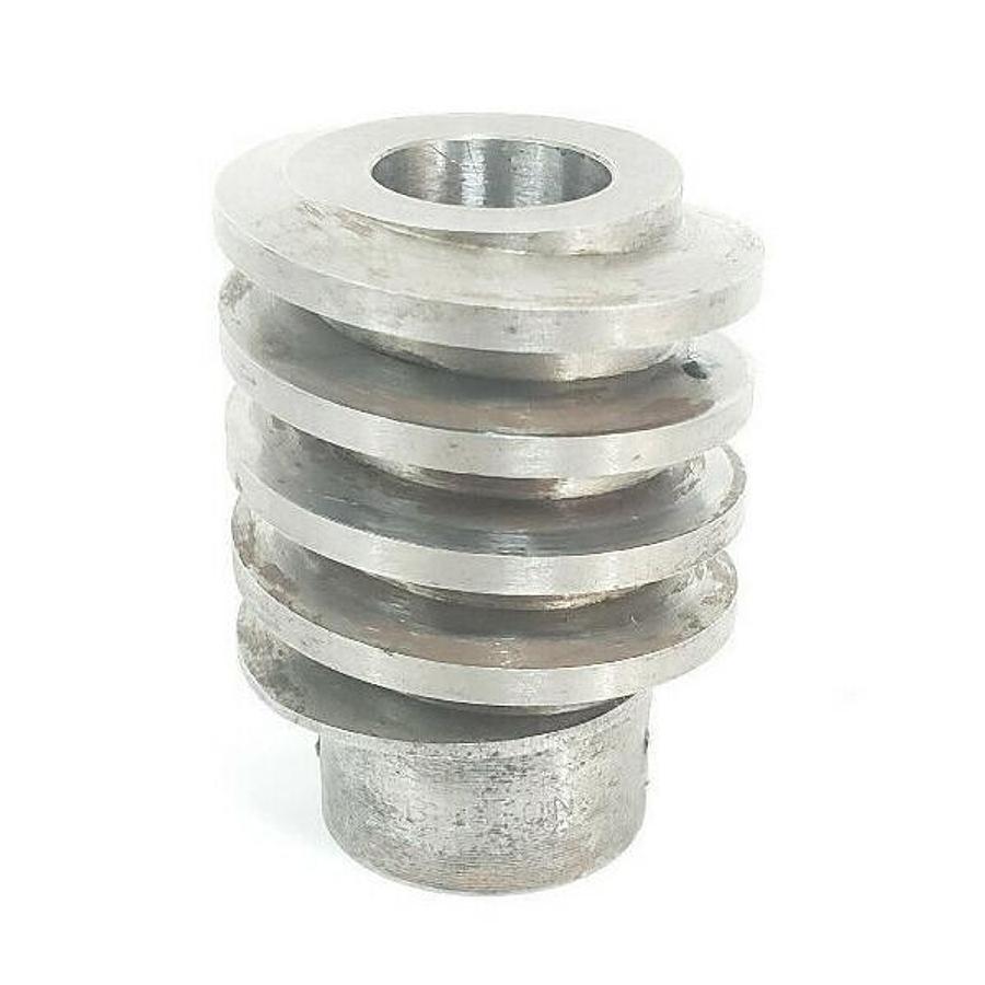 Used BOSTON GEAR SS # 530425 STAINLESS STEEL WORM GEAR LH HELIX
