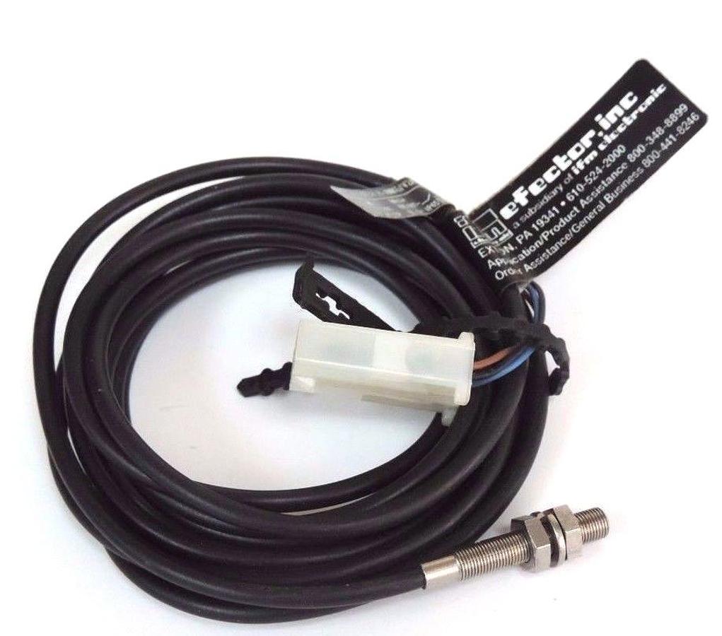 Used NEW IFM EFECTOR IY5034 PROXIMITY SENSOR IYB30.8-ANKG/V2A, 0.8MM, 10...36VDC