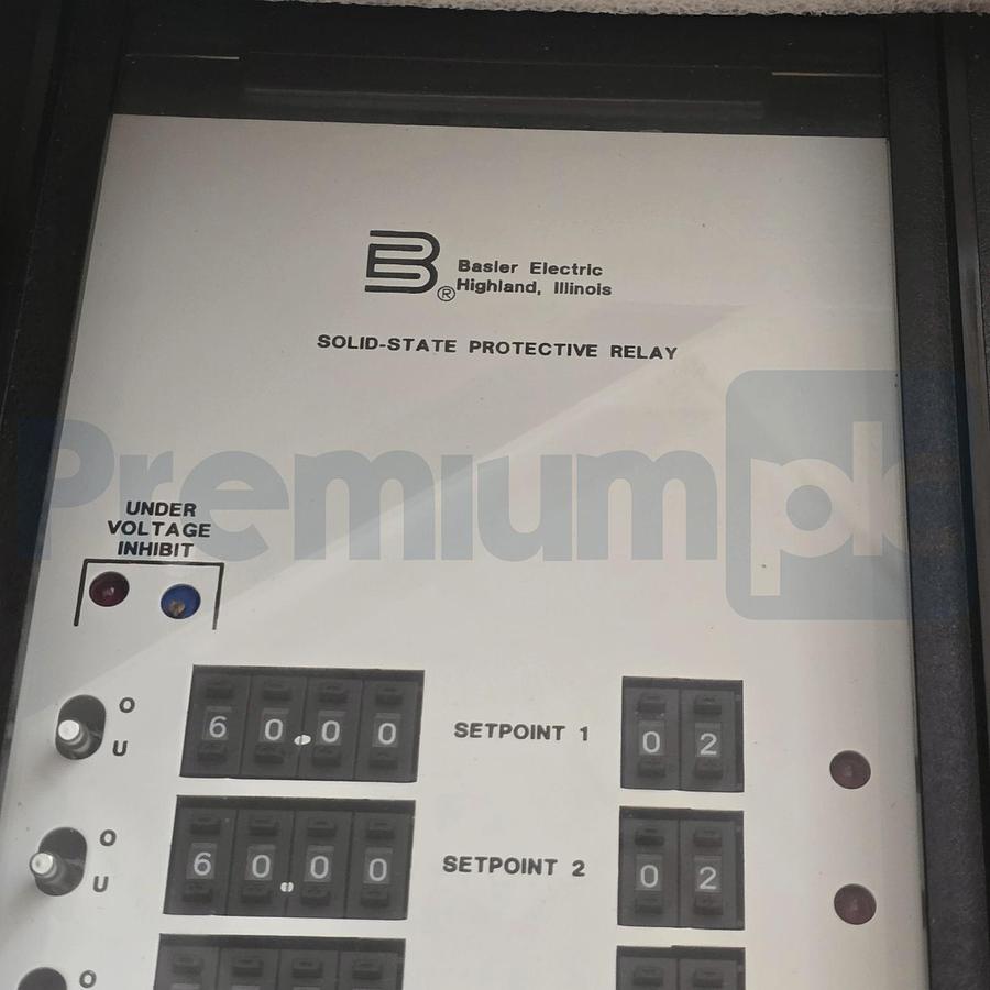 Used Basler BE1-81 O/U Digital Frequency Protection Relay BE1-81O/UT3EE1JB9N2F NSMP