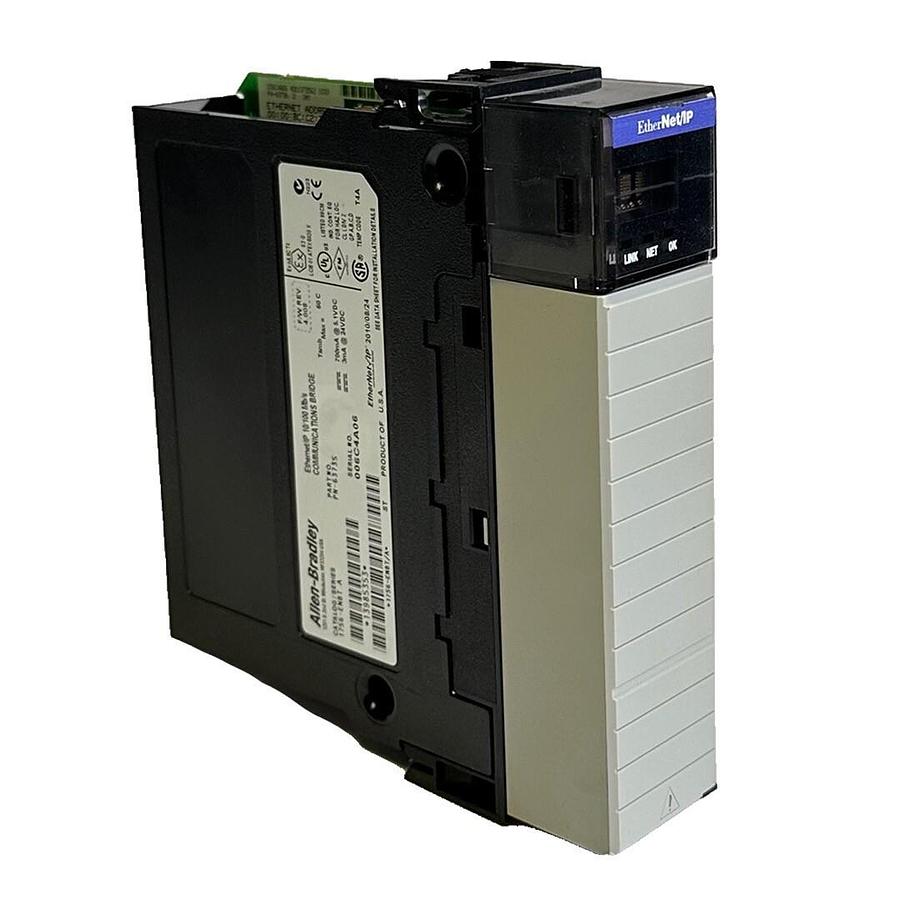Used ALLEN BRADLEY 1756-ENBT /A ControlLogix EtherNet/IP 10/100Mb/s COMMS 1756ENBT