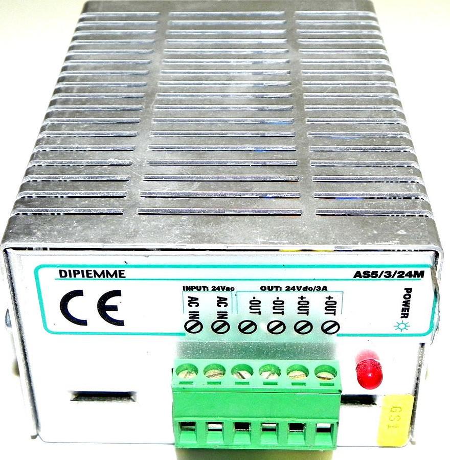 Used DIPIEMME AS5/3/24M POWER PACK 24V