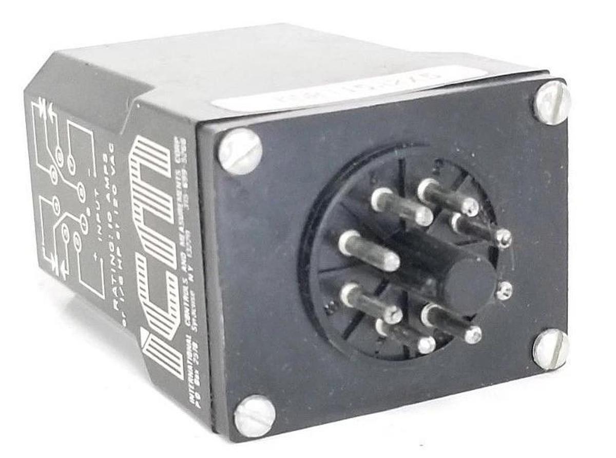 Used ICM CONTROLS MDR115A2X5 TIMING RELAY 0.1-5SEC, 10A, 120V