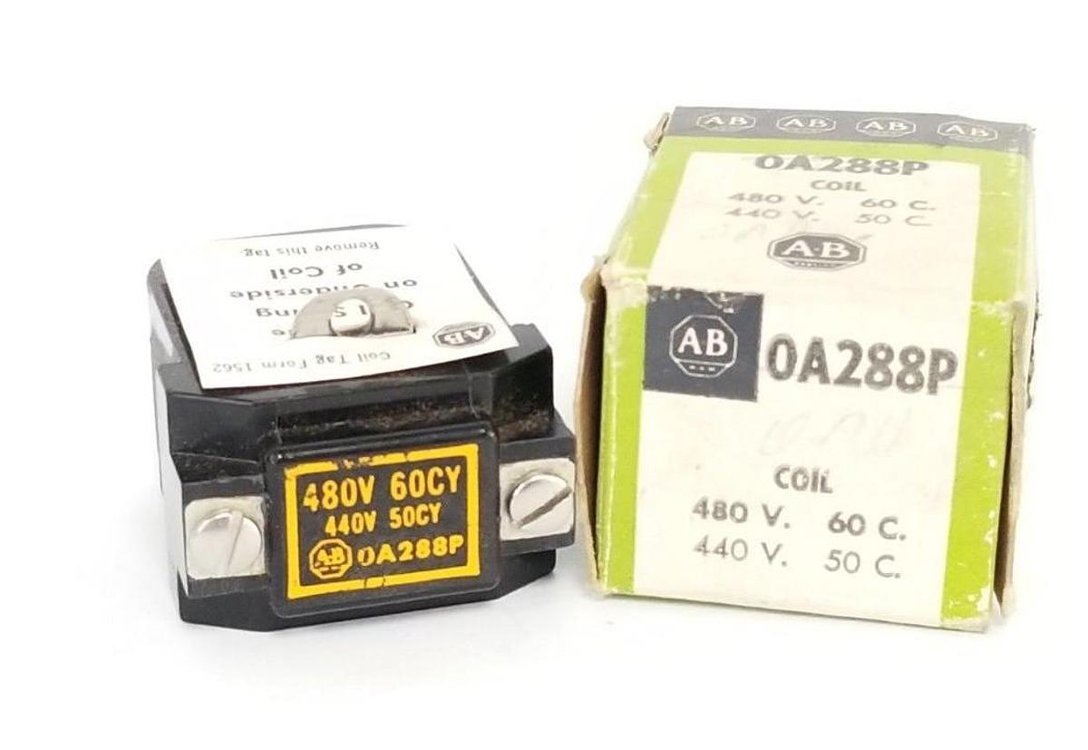 Used NIB ALLEN BRADLEY 0A288P COIL 440-480V 50-60CY