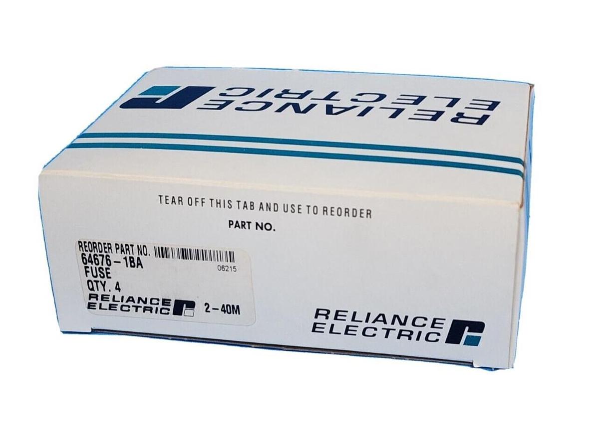 Used BOX OF 4 NEW RELIANCE ELECTRIC 64676-1BA FUSES FERRAZ SHAWMUT TRS1/2R