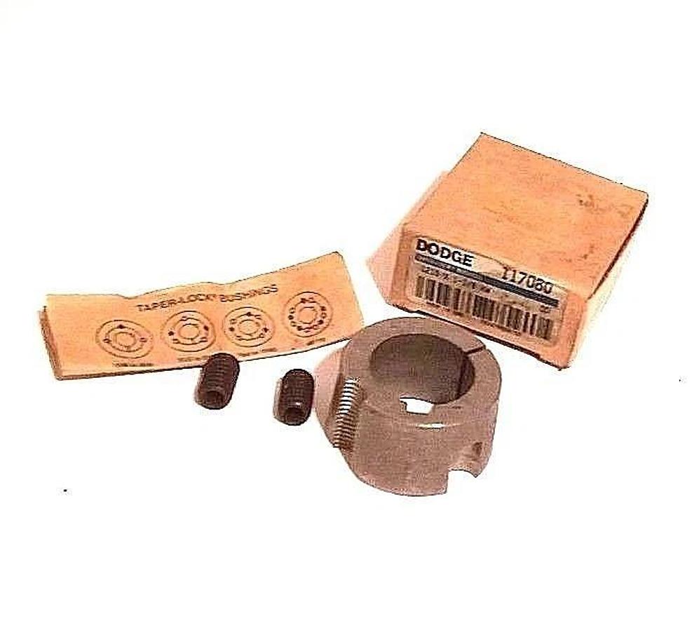 Used LOT OF 4 NIB DODGE 117080 TAPER-LOCK BUSHINGS, 1210 X 1-1/8 KW