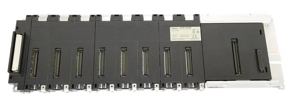 Used OMRON CS1W-BC082 BASE UNIT CS1WBC082, 8-SLOT