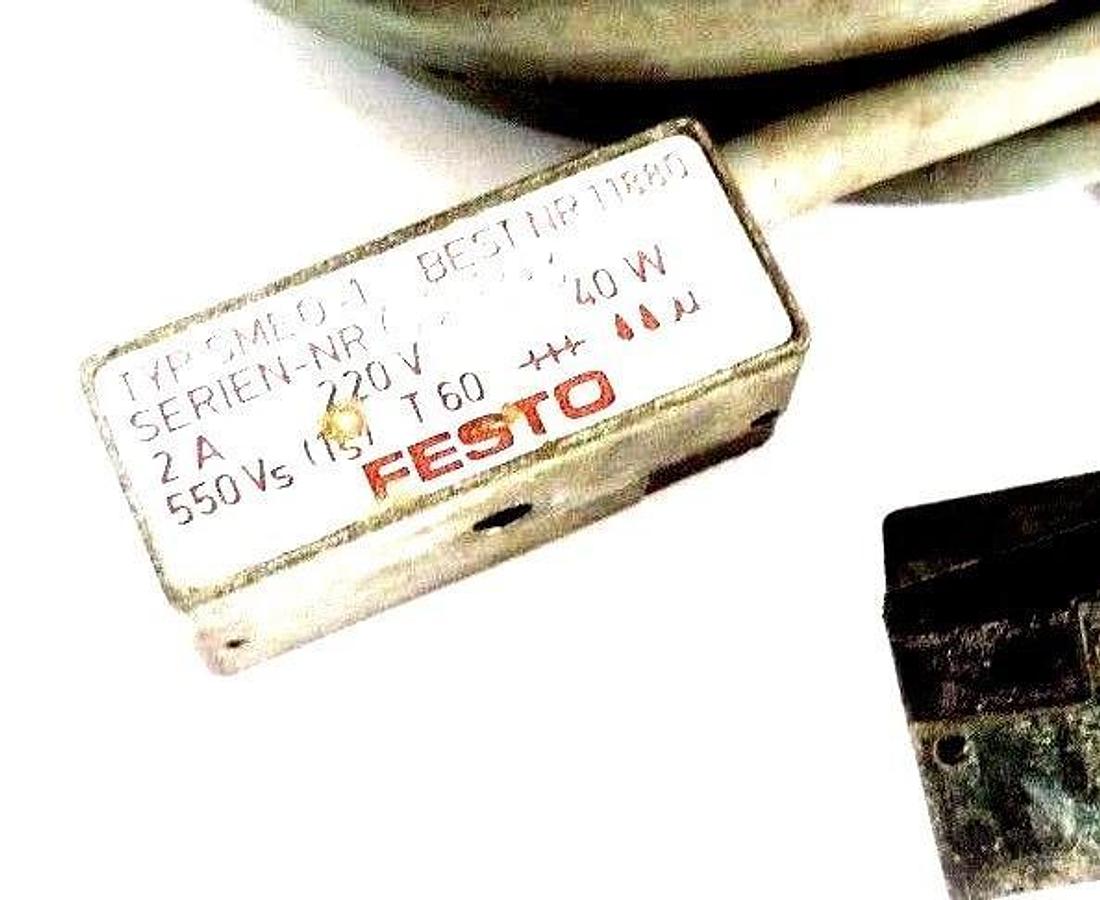 Used LOT OF 4 FESTO SMEO-1 PROXIMITY SWITCHES 2A, BEST NR. 11880, SMEO1, 40W, 220V