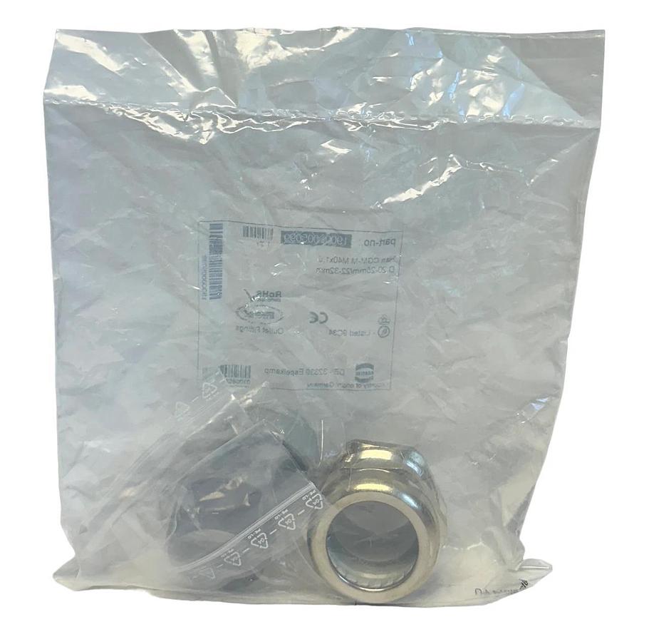 Used HARTING 19000005099 / Han CGM-M M40x1.5 POWER CONNECTOR 20-26mm/22-32mm NSFS