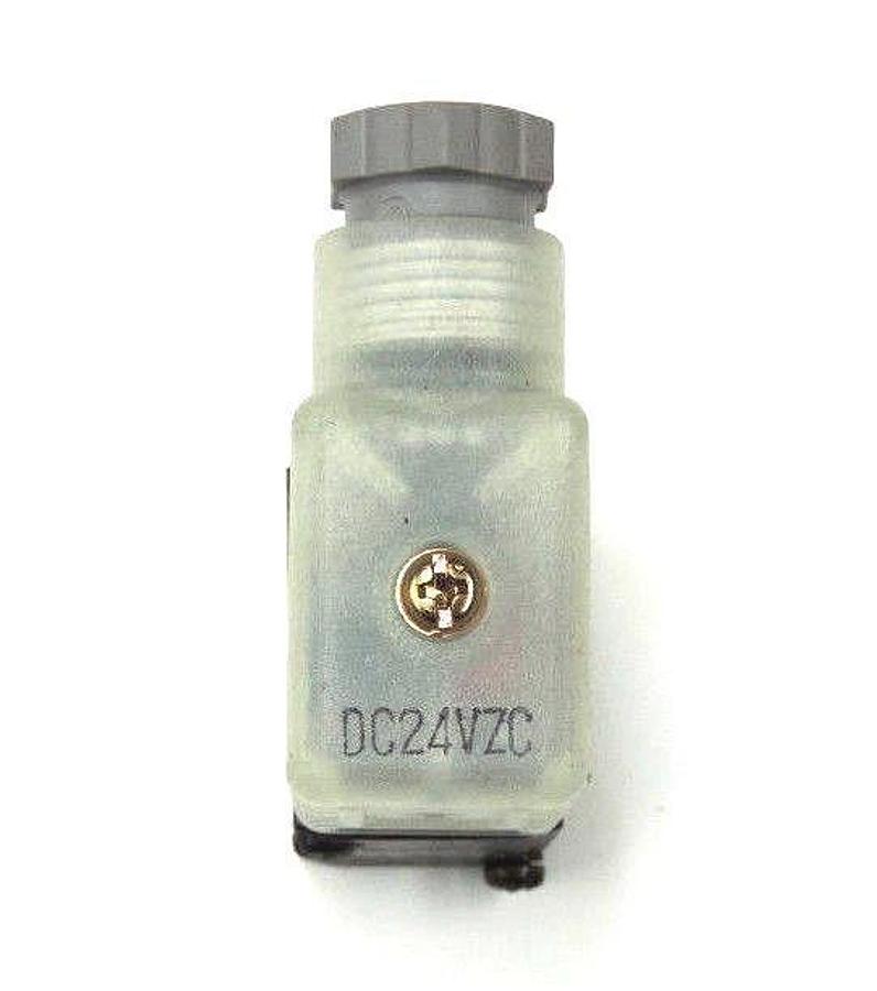 Used LOT OF 2 HIRSCHMANN DC24VZC CABLE SOCKETS 24VDC