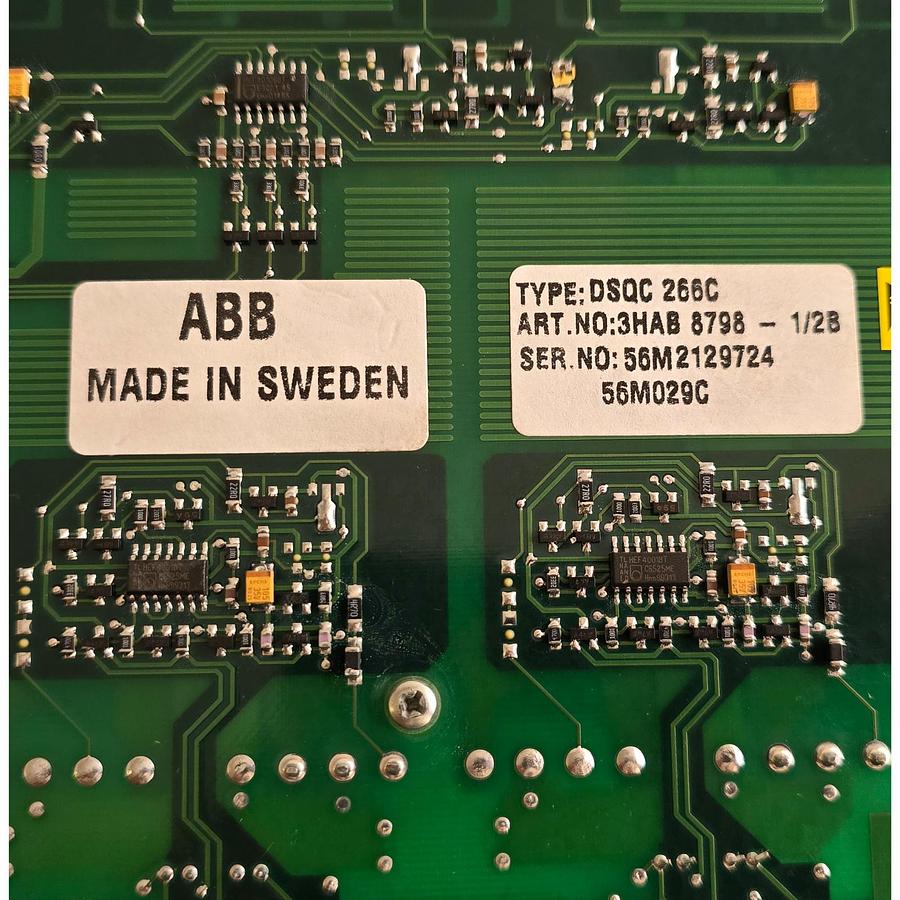 Used ABB DSQC 266C / DSQC266C ROBOT AXIS DRIVE BOARD 3HAB8798-1/2B NSNP