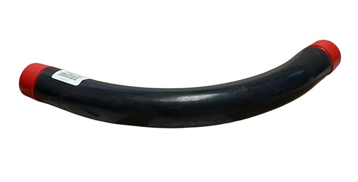 Used 6 PLASTI-BOND PRHELB-1-1/4X90 / PRHELB114X90 REDH2OT PVC COATED ELBOWS NSMP