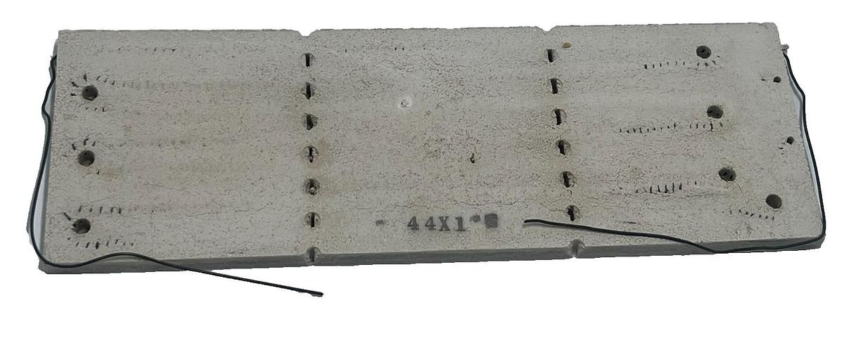 Used Thermo Scientific EL44X1 Welded Steel Heating Element | 240V High-Temp Lab Part