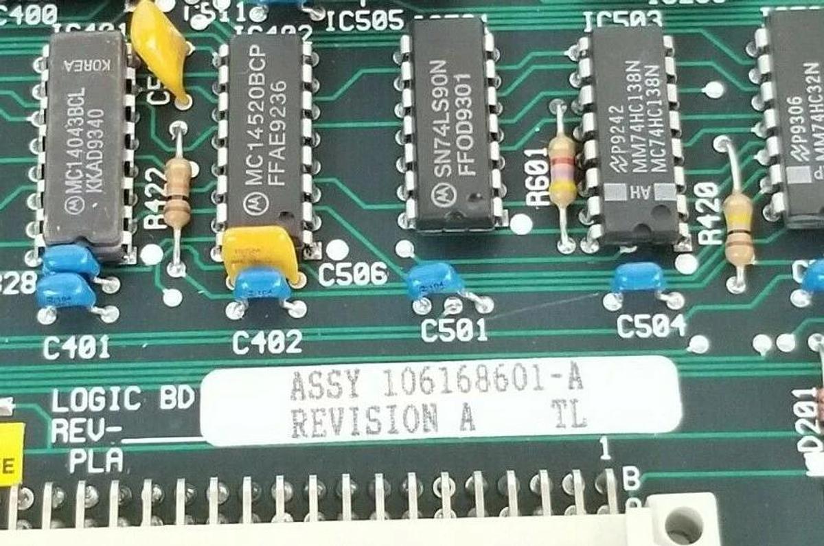 Used BOSTON / FINCOR 106168601-A LOGIC BOARD REV: A 106168601
