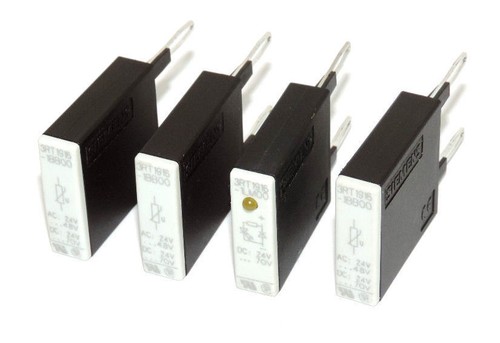 Used LOT OF 4 NEW SIEMENS 3RT1-916-1BB00 VARISTORS, AC 24.48V, DC 24.70V 3RT19161BB00