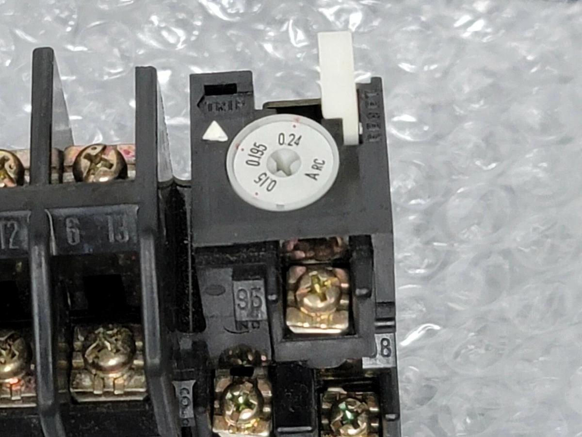 NEW FUJI ELECTRIC 1NROFB OVERLOAD RELAY TR-1SN/UL RANGE: 0.15-0.24A 600V